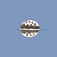 Thai Silver Bead (1mm Hole) - 12mm 
