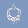 Sterling Silver Dropper - 15mm 