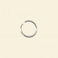 Silver Plated Open Jump Ring - 10mm - Packs