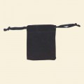 Black Velour Pouches
