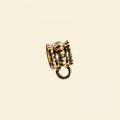 Gold Plated Pendant Bail - 5mm 