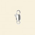 Silver Plated Lobster Clasp - 13mm 