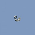 Silver Necklace End Cups - 6mm 