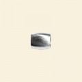 Silver Plated Large Hole Spacers - 11mm x 6mm - Pack of 10 