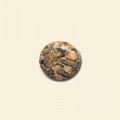 Leopard Skin Agate Cabochon - 8mm Round 