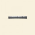 Haematite Tube Bead - 4mm x 8mm - 16" String