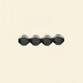Haematite Faceted Bead - 8mm - 16" String