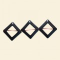 Haematite Square Bead - 12mm - 16" String