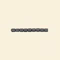 Haematite Rounded Tube Bead - 3mm - 16" String