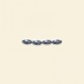 Magnetic Haematite SilverColour Rice Beads - 5mm x 9mm - 16" String