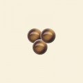 Tiger Eye Bead - 6mm - Half Drilled - Pack of 10