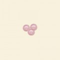 Rose Quartz Bead - 4mm - Half Drilled - Pack of 10