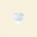 Shell Heart Shape Pendant - 15mm 