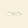 Mother of Pearl Nuggets - 12mm x 8mm - 16" String