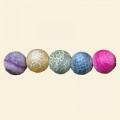 Multicolour Frosted Agate Beads - 12mm - 16" String
