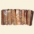 Natural Shell Chip Elasticated Bracelet - 45mm x 8mm 