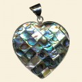 Abalone Shell Pendant - 35mm 