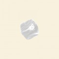 White Pressed Glass Cube Bead - 10mm - Pack of 10 
