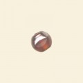 Orange Lustred Glass Round Beads - 10mm - Pack of 10 