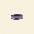 Purple Glass Lustre Beads - 13mm x 9mm - Pack of 10 