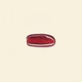 Red Glass Lustre Beads - 13mm x 9mm - Pack of 10 