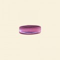 Pink Glass Lustre Beads - 13mm x 9mm - Pack of 10 