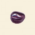 Purple Glass Lustre Nuggets - 15mm x 10mm - Pack of 10 