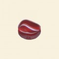 Red Glass Lustre Nuggets - 15mm x 10mm - Pack of 10 