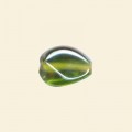 Lime Glass Lustre Nuggets - 15mm x 10mm - Pack of 10 