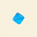 Aqua Glass Lustre Cube Beads - 8mm - Pack of 10 