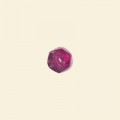 Pink Glass Lustre Irregular Faceted Beads - 8mm - Pack of 10 