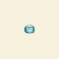 Aqua Drum Lustred Glass Beads - 7mm x 5mm - Pack of 10