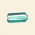 Mint Lustred Glass Tube Beads - 20mm x 10mm