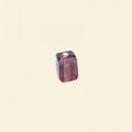 Purple Lustred Glass Tube Beads - 8mm x 5mm - Pack of 10 