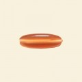Orange Cats Eye Beads - 18mm x 7mm - String