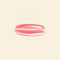 Pink Cats Eye Beads - 18mm x 7mm - String