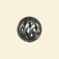 Pewter Effect Antique Look Bead - 15mm 