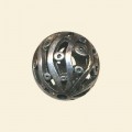 Pewter Effect Antique Look Bead - 18mm 