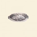 Pewter Effect Antique Look Beads - 25mm x 13mm 
