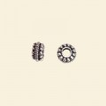 Pewter Effect Antique Look Closed Ring - 10mm 