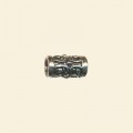 Pewter Effect Tube - 10mm x 5mm 