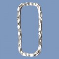 Thai Silver Solid Closed Ring - 40mm x 17mm 