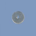 Thai Silver Flat Disc - 12mm 
