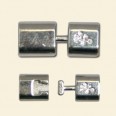 Snap-lock Clasp - 32 x 14mm