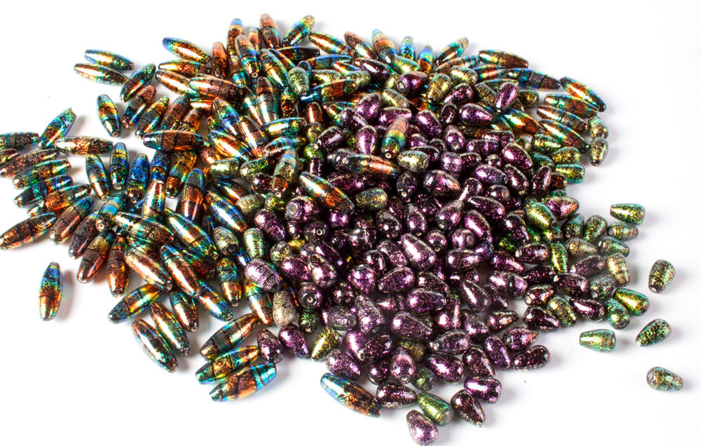 Glass Dichroic Beads