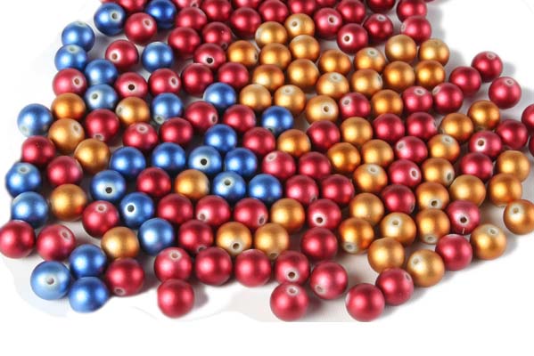 Acrylic Lustre Beads