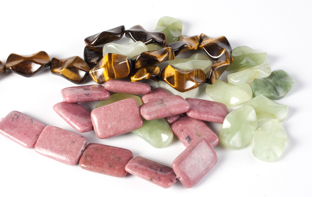 Gemstone Shaped Beads