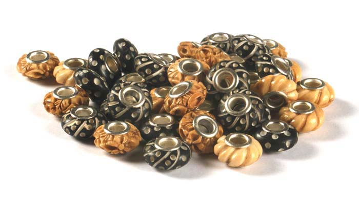 Wood Effect Beads