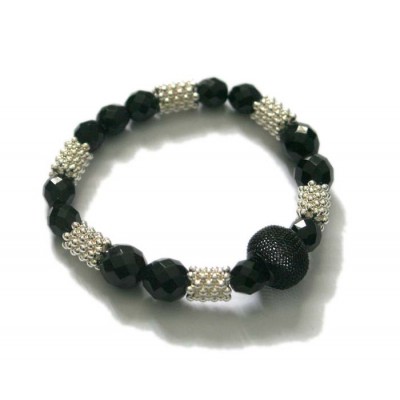 Fire Polished Stretch Bracelet
