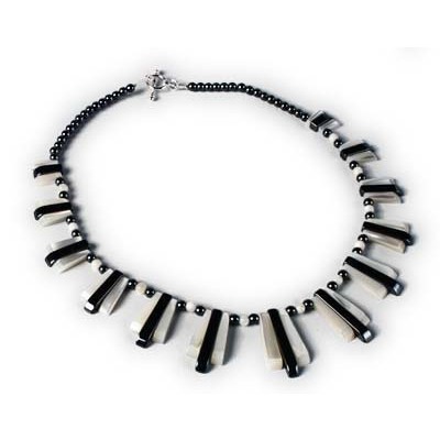 Piano Effect Necklace